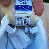 Жіночі кросівки весна літо білі з бежевим New Balance CT302. Взуття жіноче біле Нью Баланс СТ302 на весну, фото 6