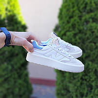 Жіночі кросівки весна літо білі з бежевим New Balance CT302. Взуття жіноче біле Нью Баланс СТ302 на весну, фото 9