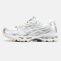 Белые Текстильные мужские кроссовки Asics Gel-Kayano 14