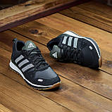 Розміри 41,43,44.45 Якісні чоловічі кросівки Adidas з натуральної шкіри model-A19, фото 7