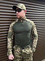 Тактическая рубашка убакс CoolMax пиксель Военная рубашка убакс ВСУ