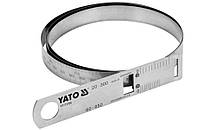 Циркометр, стальная лента для измерения диаметра и окружности 60-950мм, нержавейка Yato YT-71700