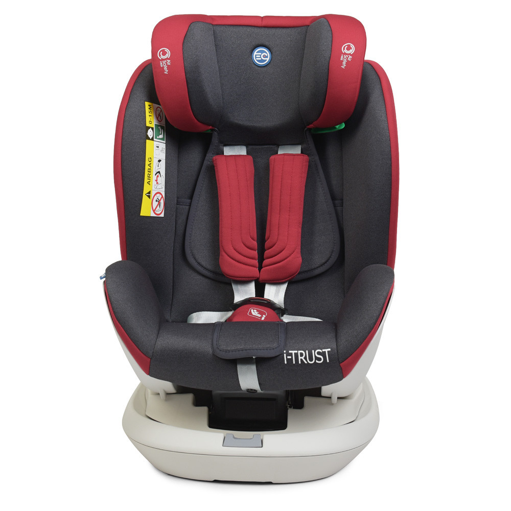 Автокресло детское El Camino I-Trust ME 1081 Red + Isofix bs - фото 3 - id-p1854105969