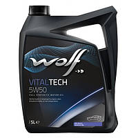 Масло моторное синтетическое 5л 5W-50 Vitaltech WOLF (BYD Амулет) 8314728-WOLF