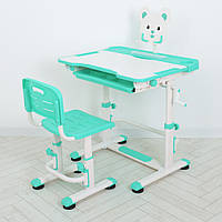 Детский столик со стульчиком M 4818-5, зеленый bs