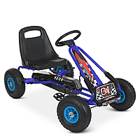 Велокарт Детский Bambi Kart M 0645(2)-4 Синий Nextor bs