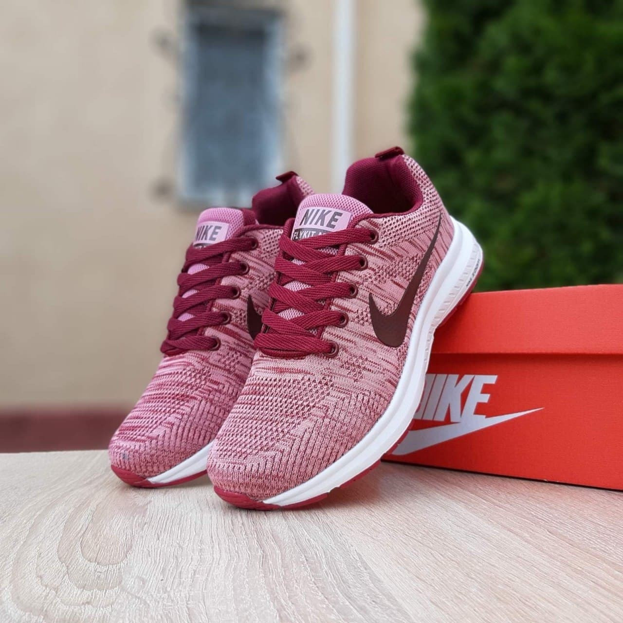 Жіночі кросівки на літо текстильні рожеві Nike ZOOM. Жіночі кроси літні Найк Зум. Взуття жіноче