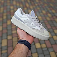 Жіночі кросівки весна літо світло-бежеві New Balance CT302. Взуття жіноче модне Нью Баланс СТ302 на весну, фото 3