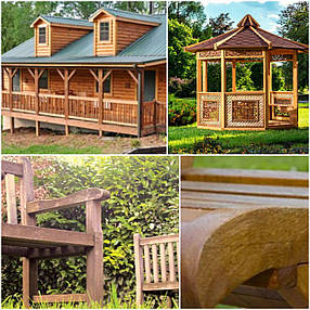 Лак NATURAQUA EXTERIOR WOOD LACK 2K (комплект 1л + 0.1л затвердник), Borma Wachs, фото 4