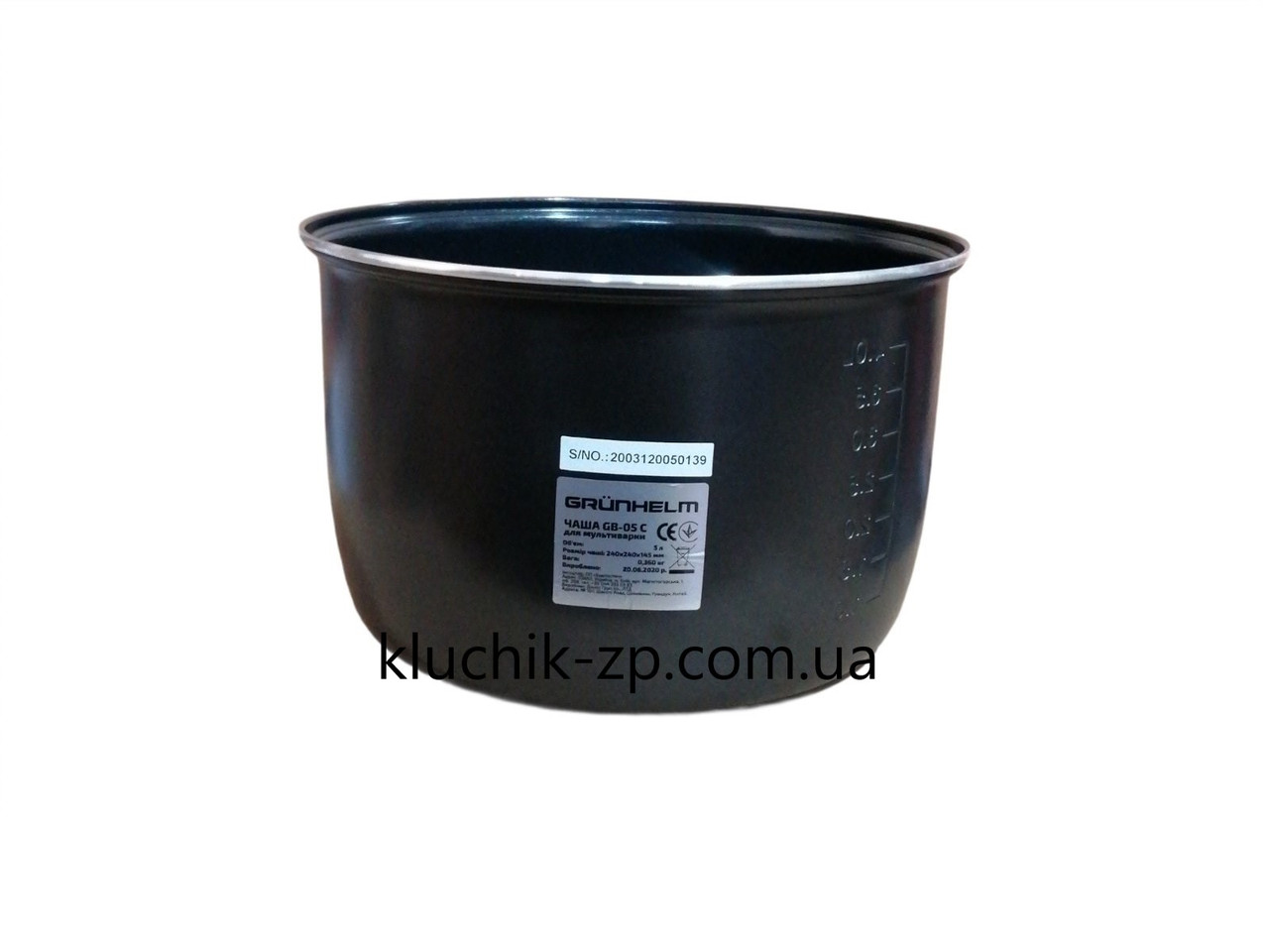 Чаша для мультиварки с керамическим покрытием, 5 литров GRUNHELM 85770 - фото 2 - id-p1854115614