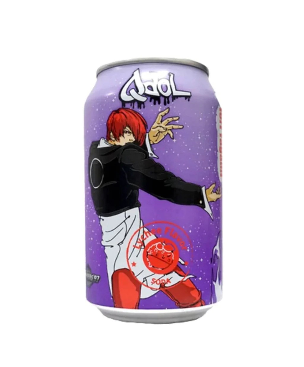 Китайська газована вода QDol Street Fighters Lychee 330ml, фото 1