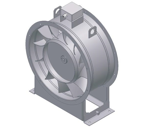 Вентилятор осьовий ВО-46-130, фото 1