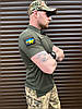 Тактична футболка Поло під шеврони, Футболка Поло ЗСУ/НГУ CoolPas (46-56 р.), фото 4