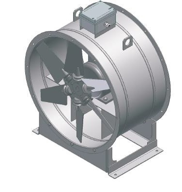 Вентилятор осьовий ВО-15-320-5, фото 1