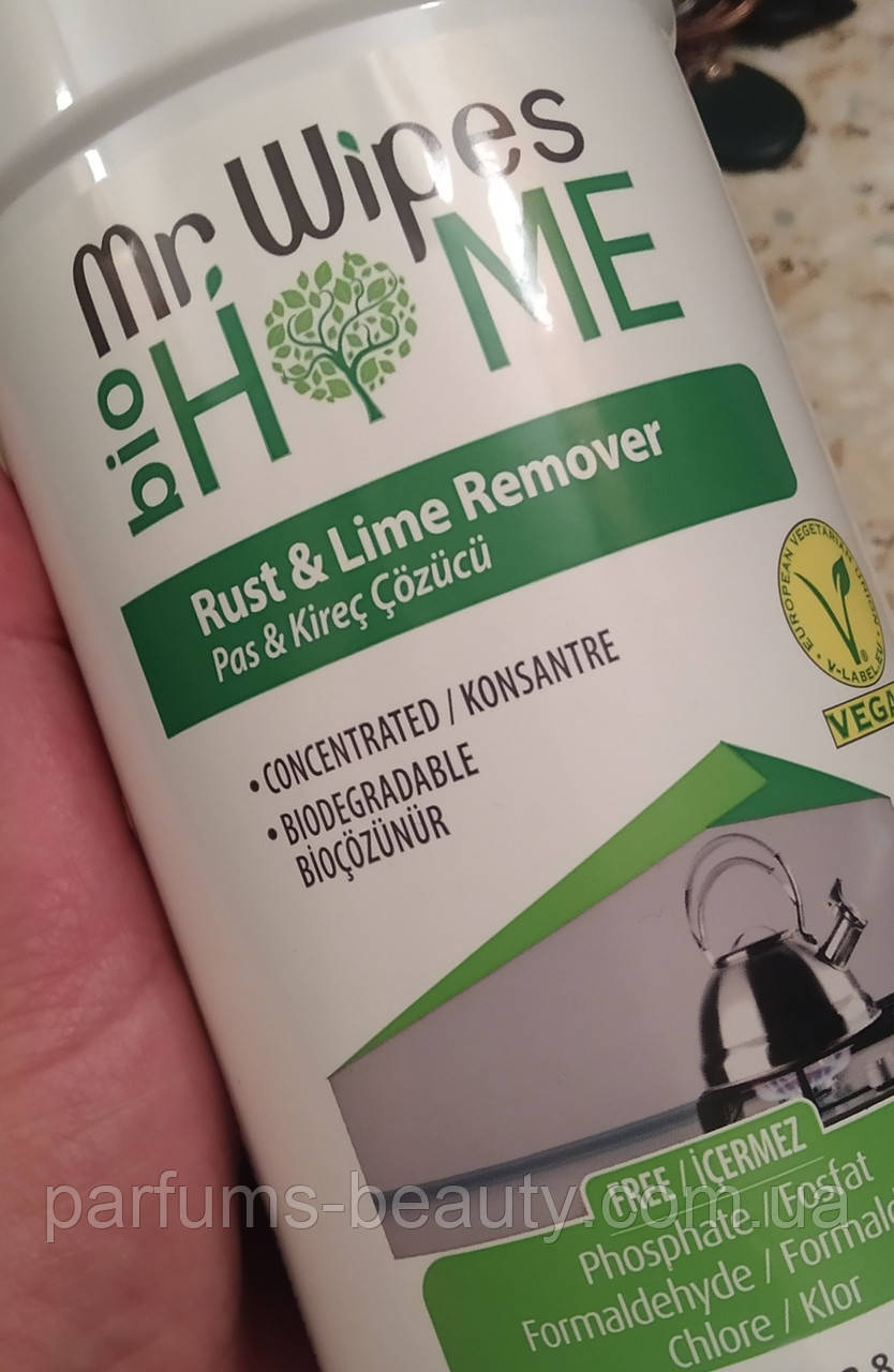 Засіб для видалення накипу та іржі чайника Farmasi Mr. Wipes Оригінал! Туреччина, фото 1