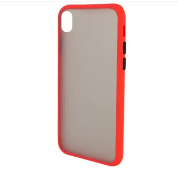 Чохол накладка Matte Color Case TPU для iPhone XS Max 6.5" Red, фото 1
