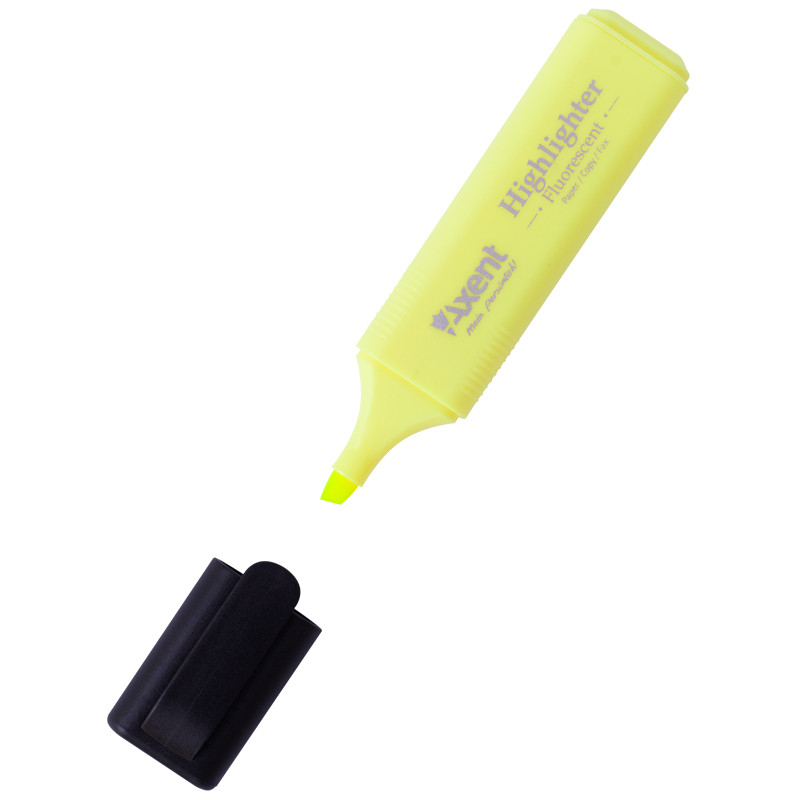 Маркер текстовий Маркер Highlighter 1-5 мм клинуватий Axent 2531-A (2531-04-A(зелений) x 132400)