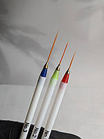 Набір кистей для малювання (3 шт, страйперні) SK-06