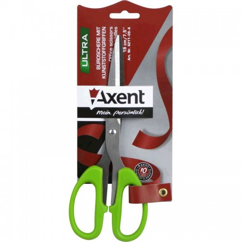 Ножиці Axent Ultra 19см Axent 6211-А (6211-09-А(салатові) x 108598)