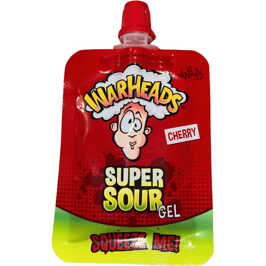 Рідка цукерка Warheads Super Sour Squeeze Me Gel 20g Вишня