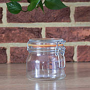 Банка з бугельним затискачем "Econ round" Uniglass