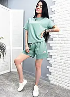 Костюм літній вільні шорти та футболка у кольорах