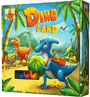 Настольная детская игра ДИНО ЛЕНД - настольный квест о динозаврах