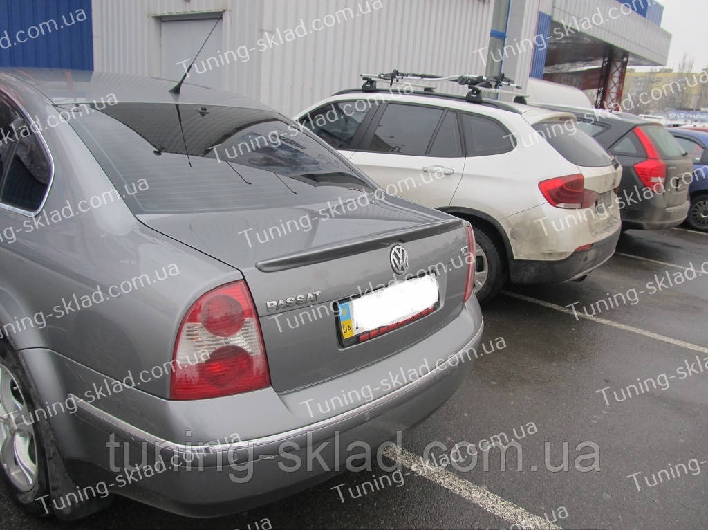 Спойлер Volkswagen Passat B5 Milotek (спойлер на багажник Пассат Б5), фото 1