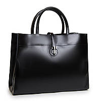 Женская кожаная сумка ALEX RAI 47-9383 black