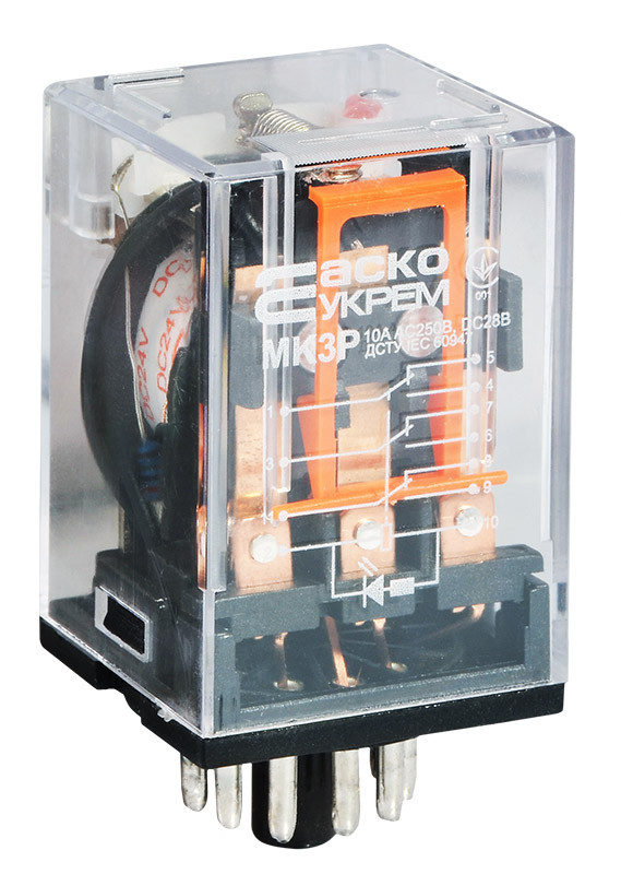 Реле МК3P (AC 24 V)