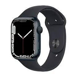 Смарт-годинник Apple Watch Series 7 GPS 41mm Midnight Aluminum Case with Midnight Sport Band (MKMX3)