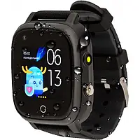 Смарт-часы AmiGo GO005 Black детские Splashproof 4G Wi-Fi Thermometer (dwswgo5b)