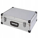 Середня алюмінієва валіза 38х26 см Польща, фото 2