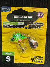 Блешня Тейл-Спіннер блешня Spro Spar HS ASP Jiggin` Spinner 14g