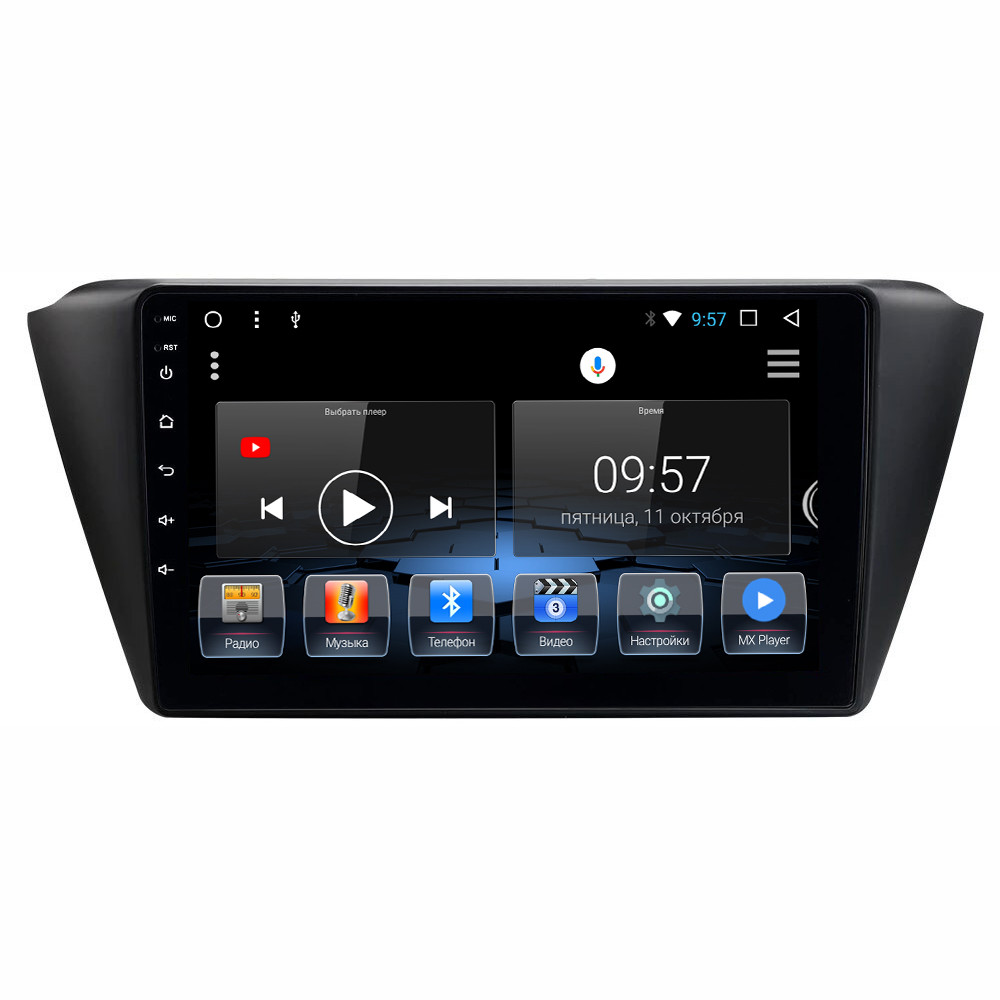 Штатна магнітола для Skoda Fabia 3 2014-2018 на Android, фото 1