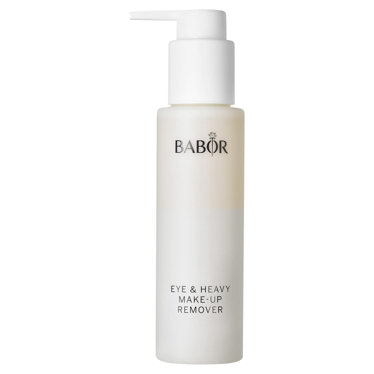 Двофазний засіб для зняття водостійкого макіяжу BABOR eye & heavy make-up remover 100 мл