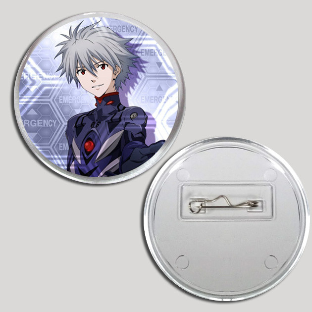 Значок акриловий "Євангеліон / Neon Genesis Evangelion" №43, фото 1