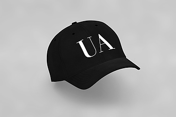 Кепка з прикольним написом  "UA"