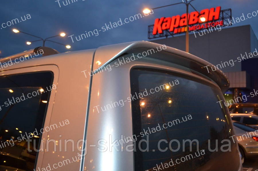Спойлер Фольксваген Транспортер Т5 (спійлер задньої двері Volkswagen Transporter T5), фото 1