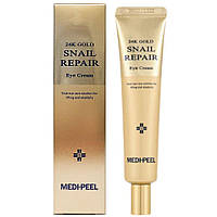 Крем для кожи вокруг глаз Medi-Peel 24k Gold Snail Repair Eye Cream 40ml