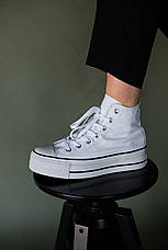 Жіночі кеди Converse Chuck Taylor All Star Lift White 560846C, фото 3