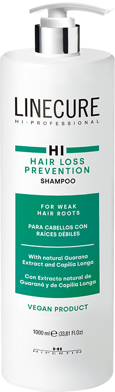 Шампунь проти випадання волосся Linecure Vegan Hair Loss Prevention Hipertin, 1000 мл, фото 1