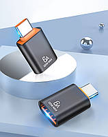 Переходник USB - Type C 3.0 / адаптер для флешки USB OTG
