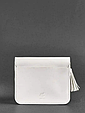 Шкіряні жіночі сумки міські стильні через плече Білі, жіночі сумки з натуральної шкіри модні, фото 5