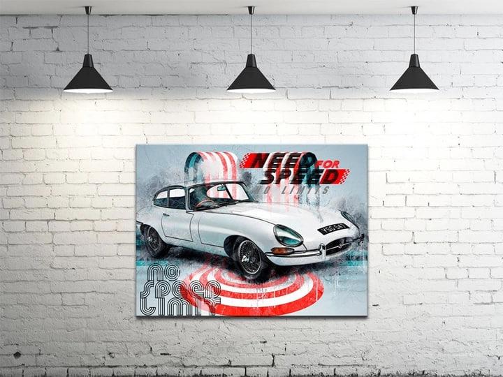 Картина на полотні на стіну для інтер`єру/спальні/прихожої DK Need for Speed (DKP4560-2039)