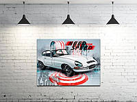 Картина на холсте на стену для интерьера/спальни/офиса DK Need for Speed (DKP4560-2039)