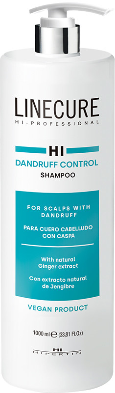 Шампунь проти лупи Linecure Dandruff Control Hipertin, 1000 мл, фото 1