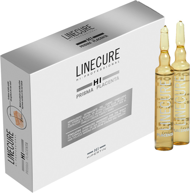 Ампули для догляду за волоссям Prisma Placenta Linecure, 12 ампул по 14 мл