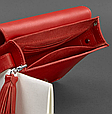 Жіночі сумки з натуральної шкіри стильні через плече, шкіряні жіночі сумки модні якісні Червоний, фото 3