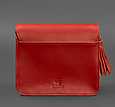 Жіночі сумки з натуральної шкіри стильні через плече, шкіряні жіночі сумки модні якісні Червоний, фото 4